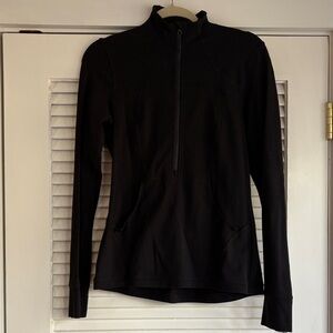 lululemon athletica Black Half Zip Top